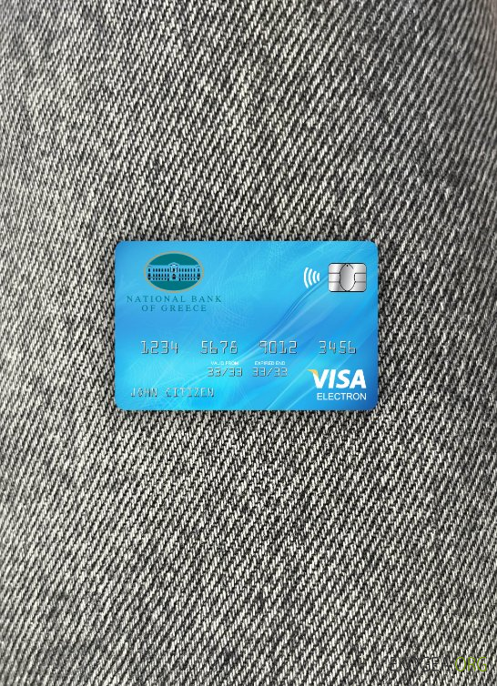 Grèce Visa national carte électronique photolook recto